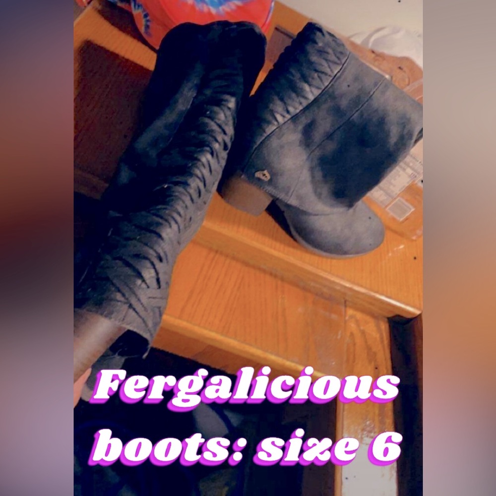 Fergalicious Boots.
